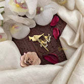 Vriksham Peacock Grace Kundan Kundan Jadau Jada Billai-Red Green & White-Pearls-J3827